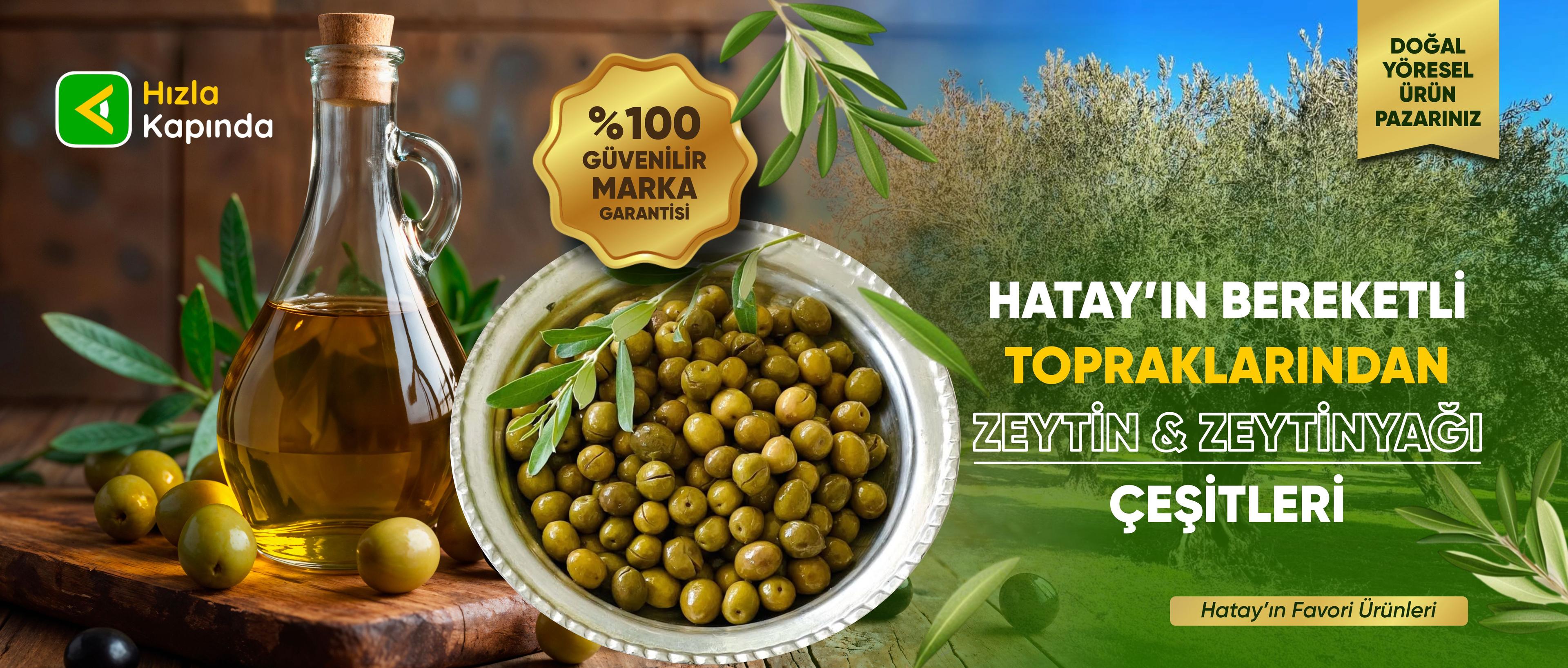  Hatay’ın Zeytini, Dalından Sofrana!