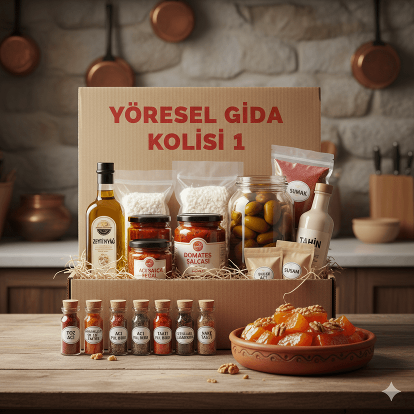 YÖRESEL RAMAZAN GIDA KOLİSİ 1 resmi