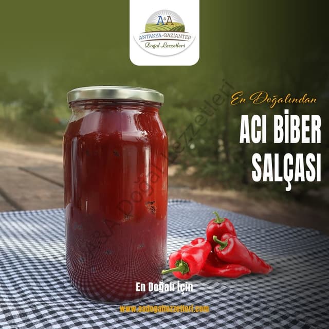 Acı Biber Salçası