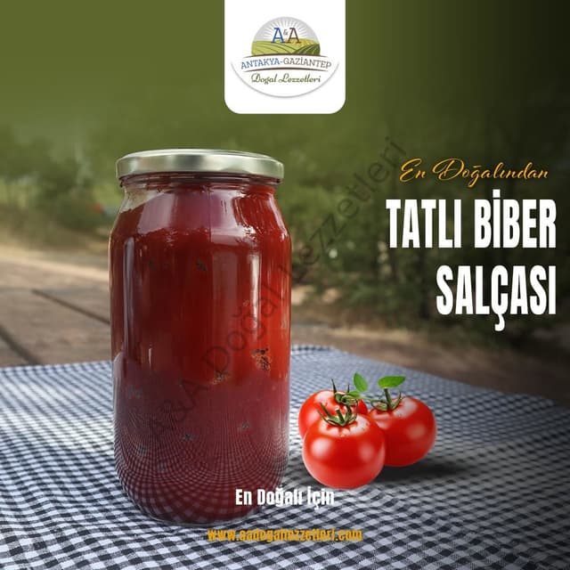 Tatlı Biber Salçası