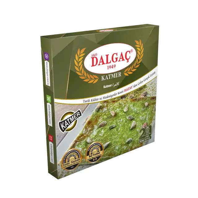 2 Adetli Paket Dondurulmuş Katmer (2x 170 Gr) 50'li resmi