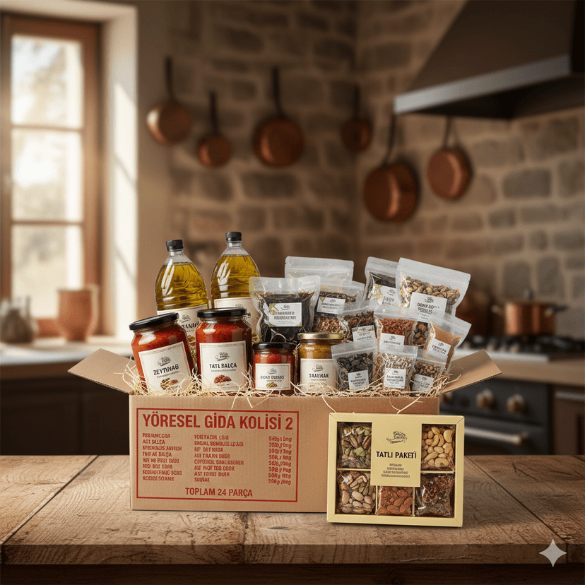 YÖRESEL RAMAZAN GIDA KOLİSİ 2 resmi