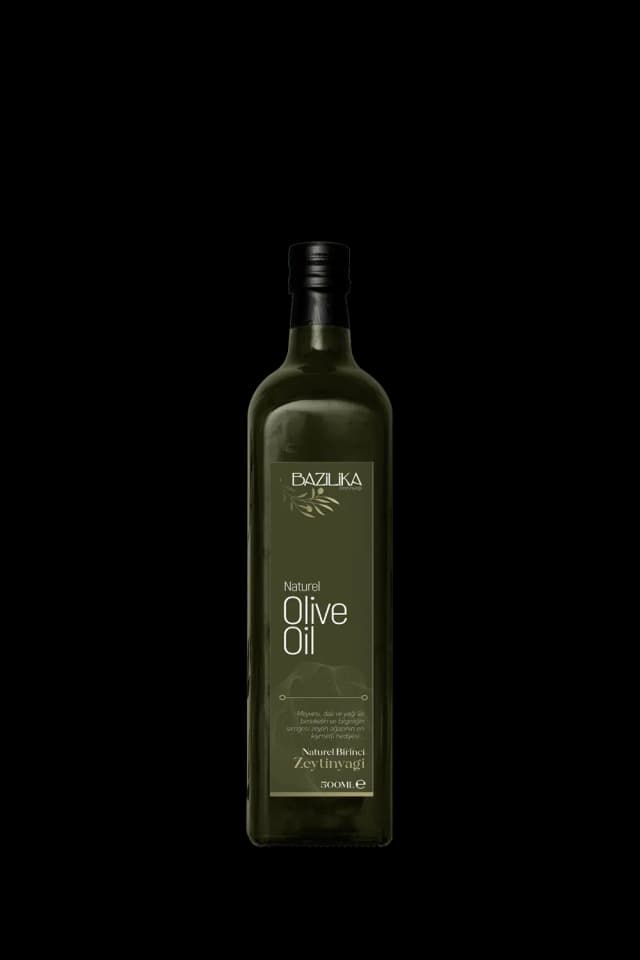 Bazilika Silver Ödüllü Erken Hasat Soğuk Sıkım Natürel Birinci Zeytinyağı 500 Ml