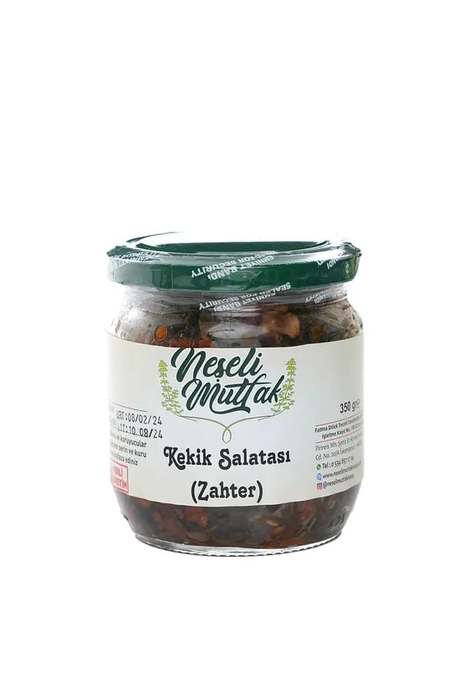 Kekik Salatası ( Kuru Domates - Cevizli ) 355 Gr