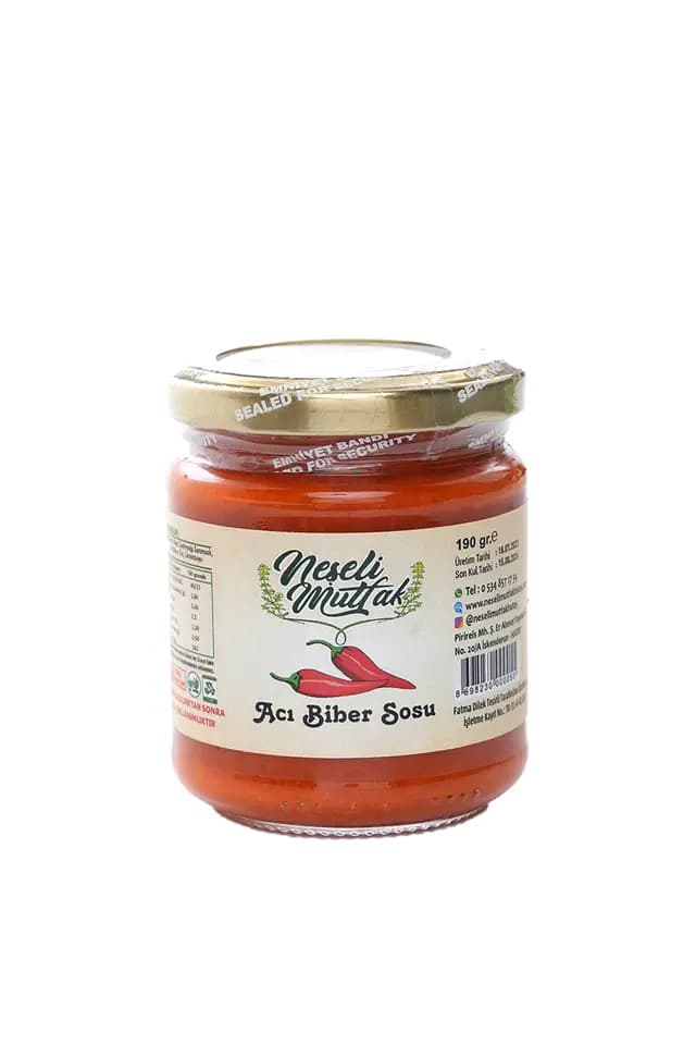 Acı Biber Sosu 190 Gr