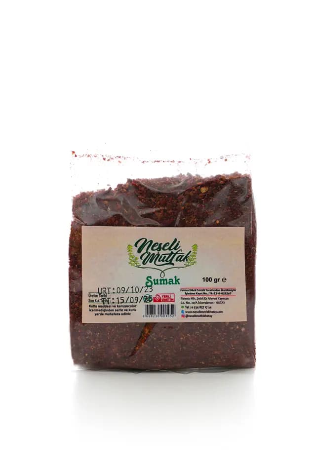 Sumak 100 Gr resmi