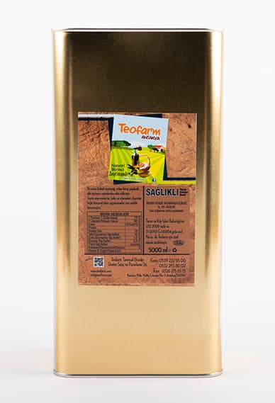 NATUREL BİRİNCİ ZEYTİNYAĞI 5 LT TENEKE