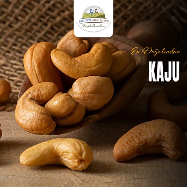 KAJU ÇİĞ VE KAVRULMUŞ 500 GR VAKUMLU