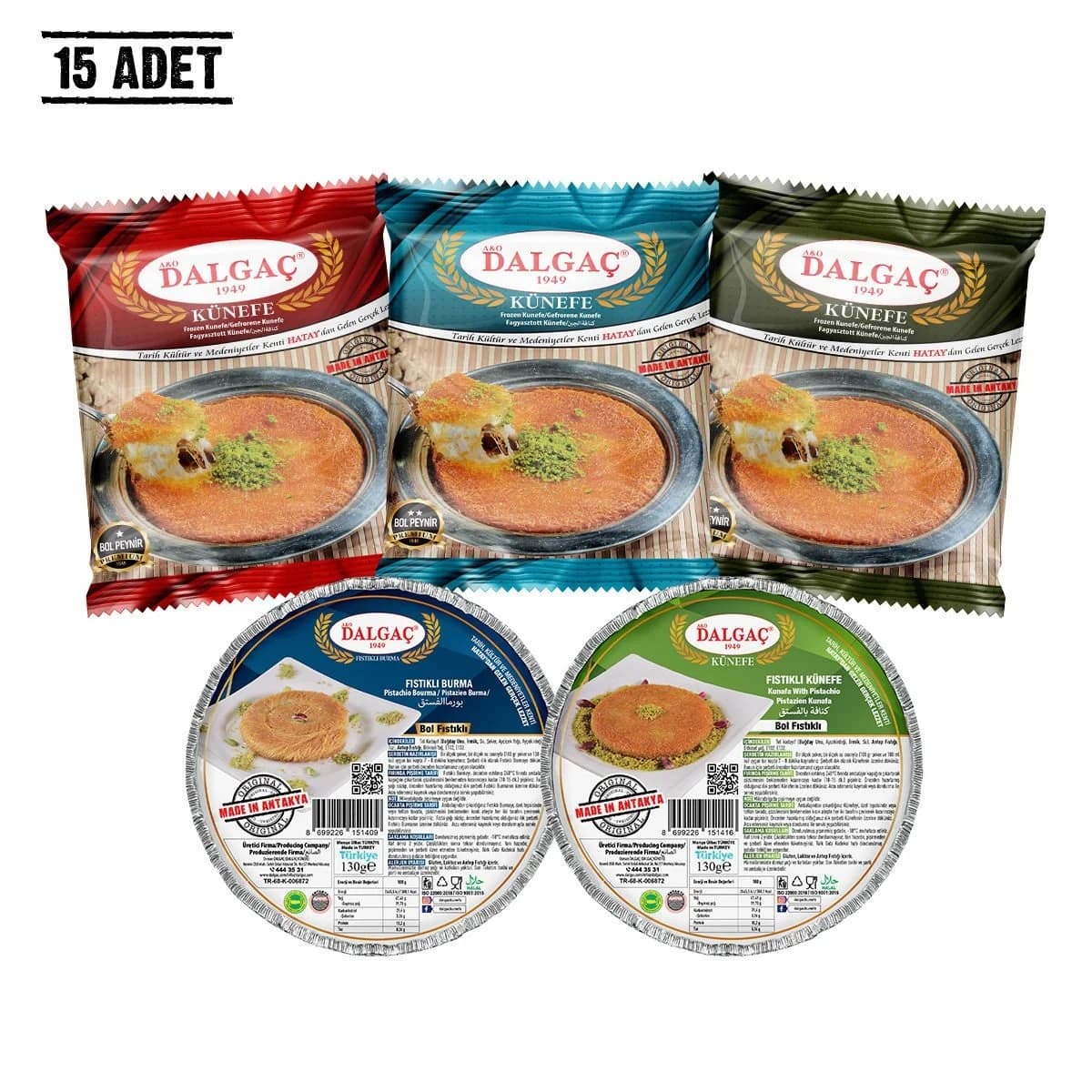 Karma Paket (15 Adet)
