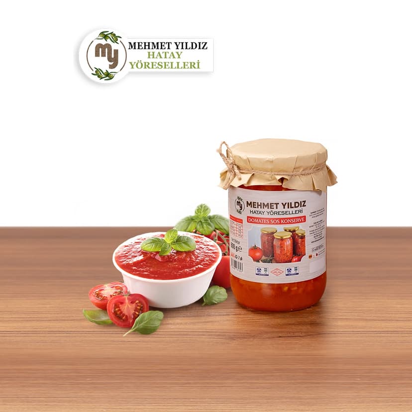 DOMATES SOS KONSERVE 800 GR resmi