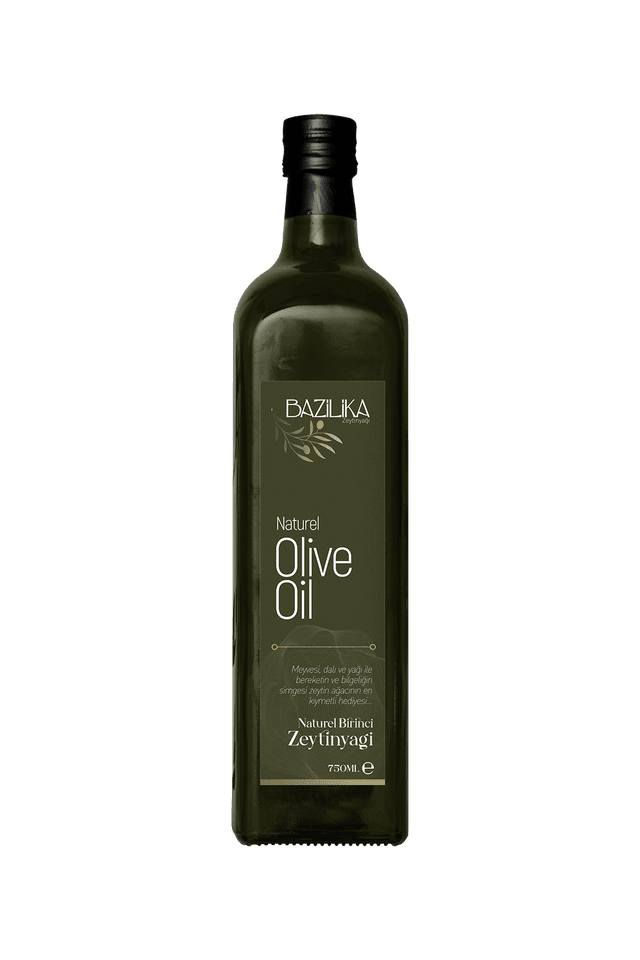 Bazilika Silver Ödüllü Erken Hasat Soğuk Sıkım Natürel Birinci Zeytinyağı 750 Ml