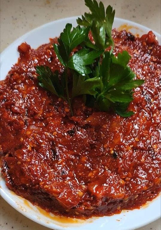 El Yapımı Aşk'ı Kırmızı (Biber Zengini) 240 gr cam resmi