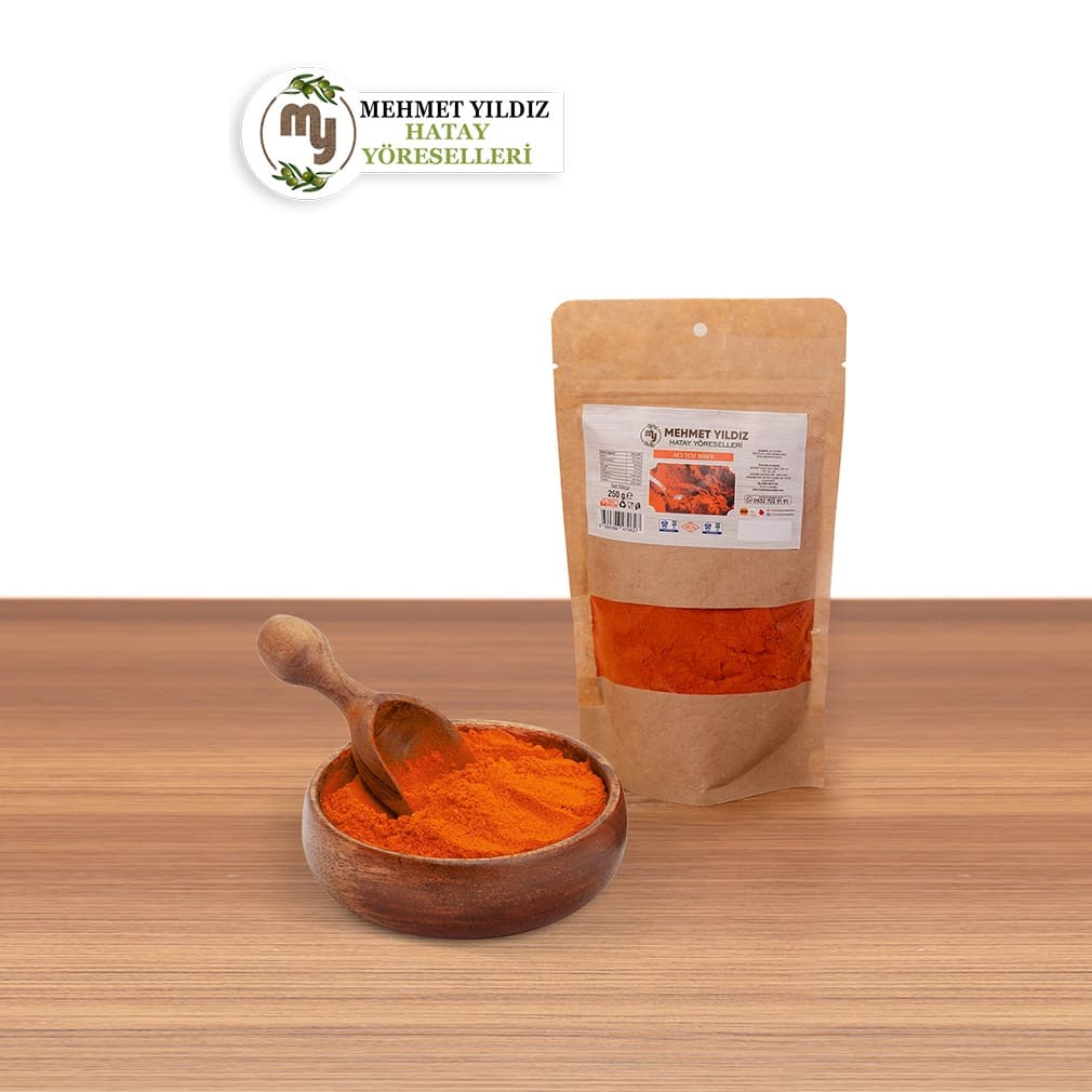 ACI TOZ BİBER 250 GR KİLİTLİ POŞET