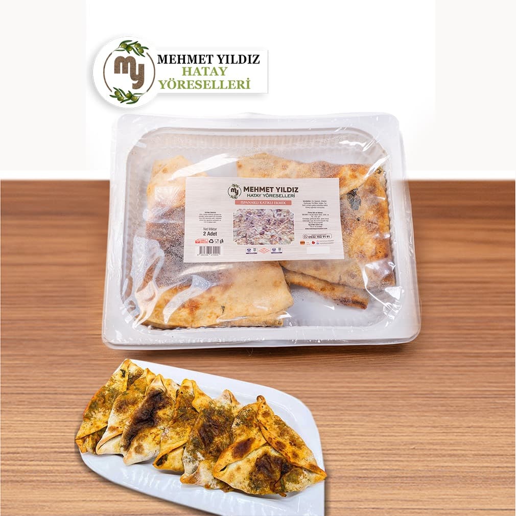 ISPANAKLI KATIKLI EKMEK 2'Lİ PAKET