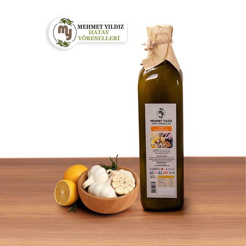 LİMON SARIMSAK KÜRÜ 750 ML resmi