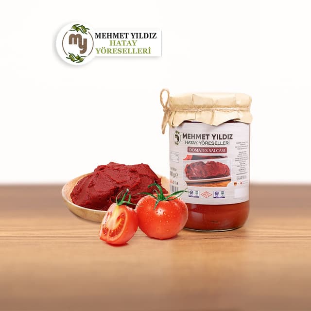 DOMATES SALÇASI 800 GR CAM