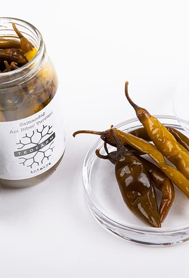 SAMANDAĞ ACI BİBER TURŞUSU 500 GR