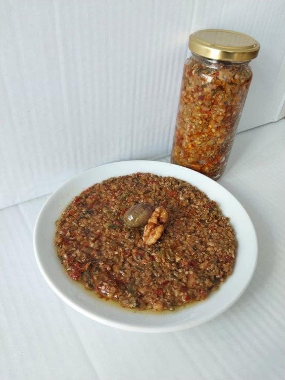 El Yapımı Aşk'ı Yeşil (Zeytin Zengini) 240 gr cam resmi