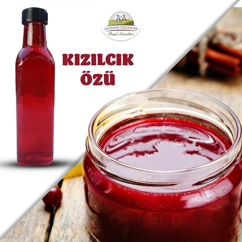 KIZILCIK ÖZÜ 350 GR CAM ŞİŞE resmi