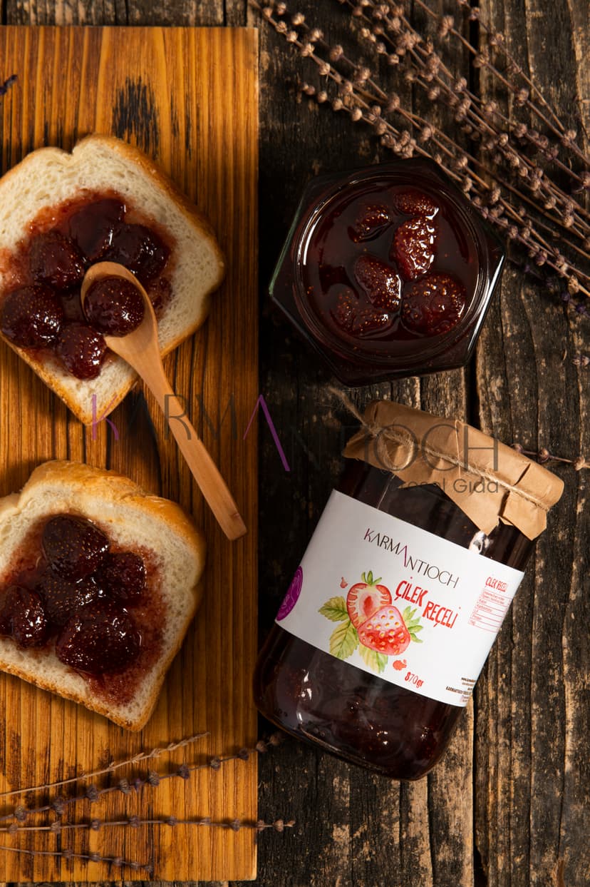 Çilek Reçeli 800 gr resmi