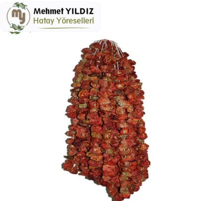 KURUTULMUŞ DOLMALIK TATLI BİBER (1 BAĞ 50 ADET) resmi