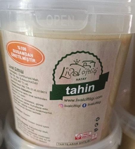 Taze çekilmiş Tahin 710 gr