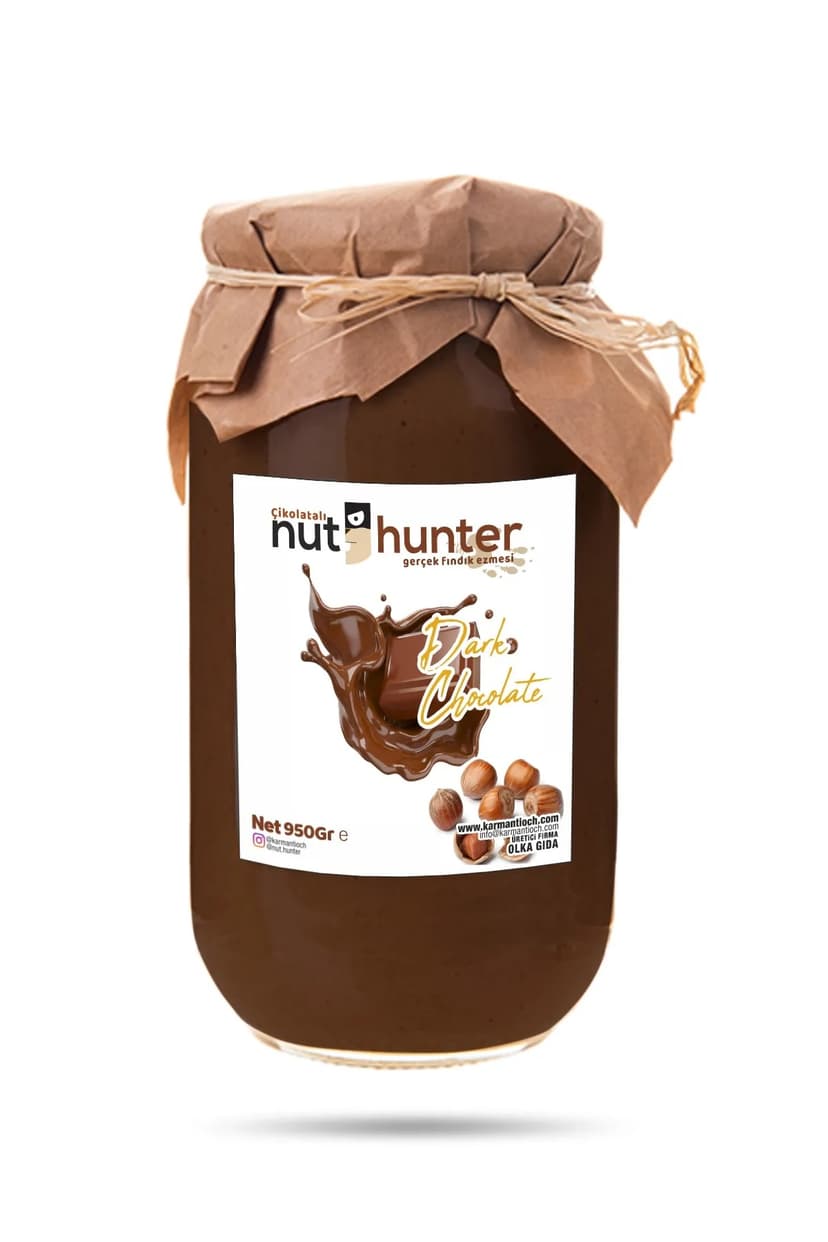 BİTTER ÇİKOLATALI FINDIK EZMESİ 950 GR resmi