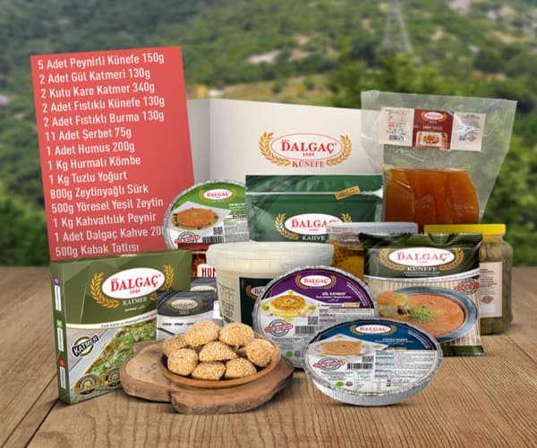 Hatay Yöresel Lüks Paketi resmi