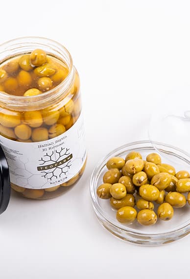 EL KIRMASI HALHALİ ZEYTİN 470 GR resmi