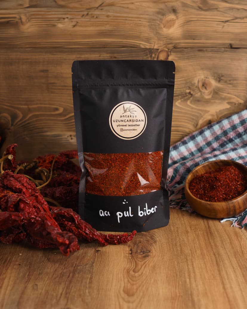 Acı Pul Biber 200 gr resmi