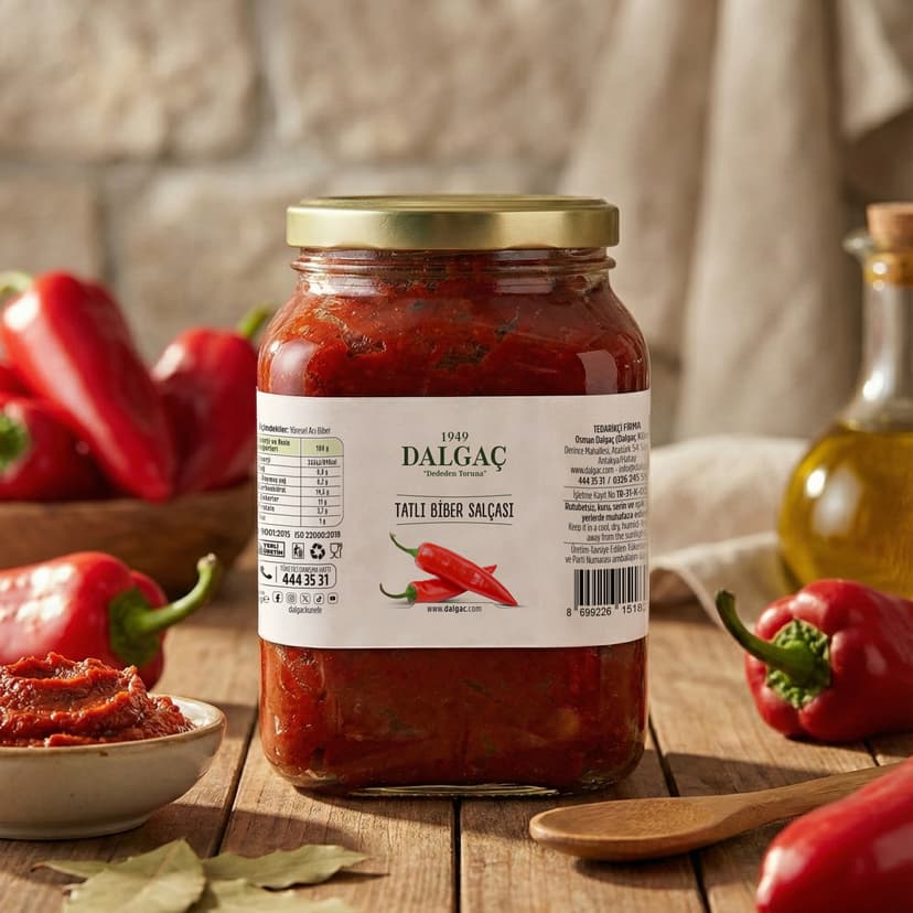 Tatlı Biber Salçası 1 ,5 Kg resmi