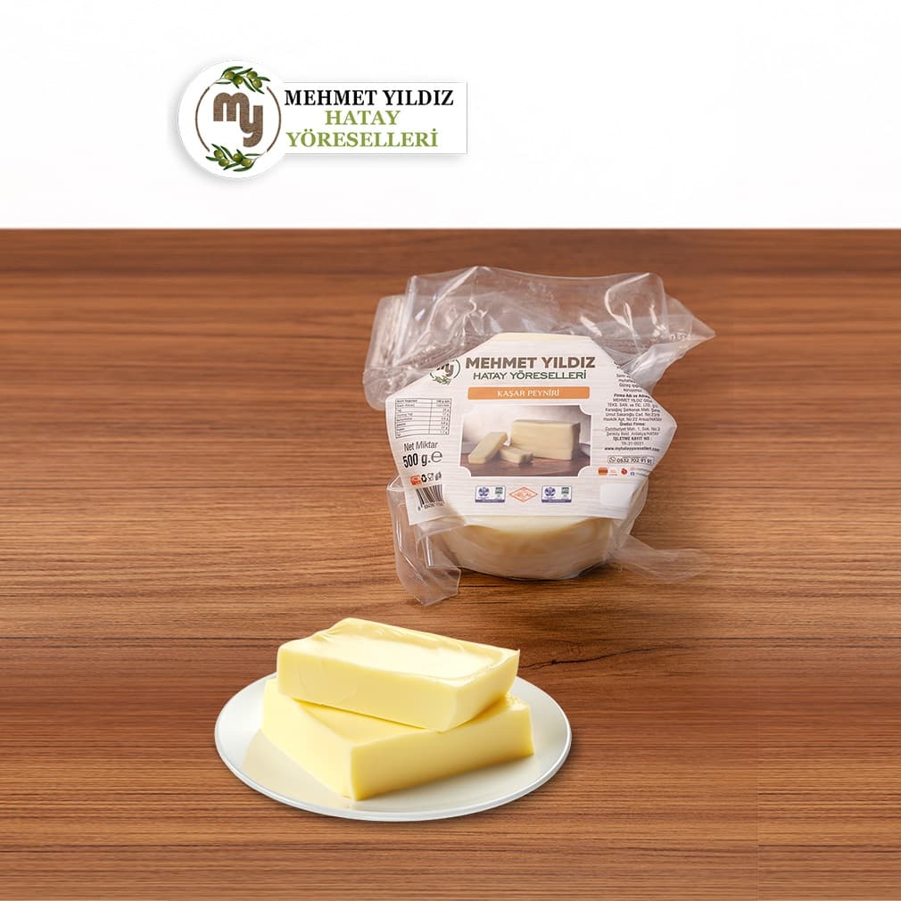 KAŞAR PEYNİRİ 500 GR VAKUMLU