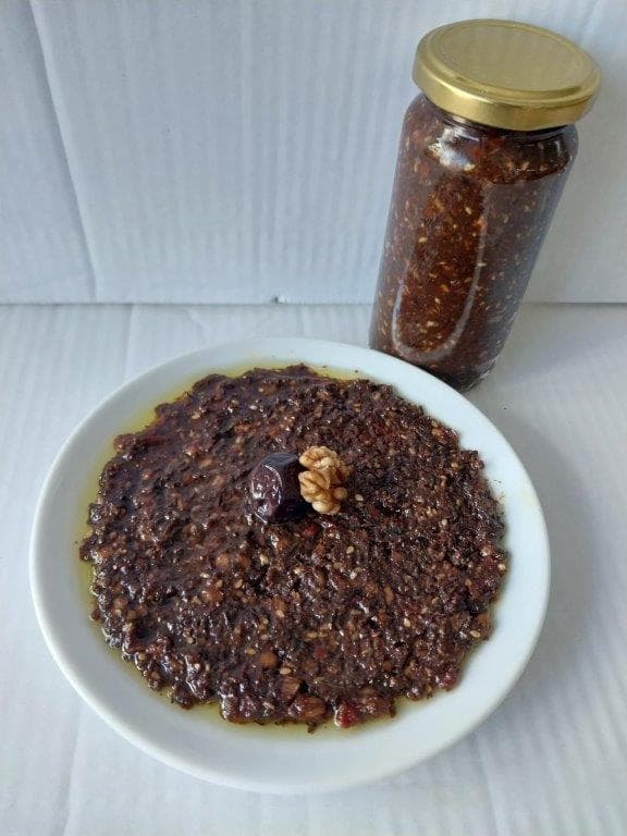 El Yapımı Aşk'ı Siyah (Zeytin Zengini) 240 gr cam resmi