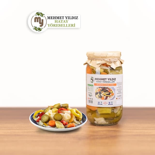 EV YAPIMI KARIŞIK TURŞU 600 GR