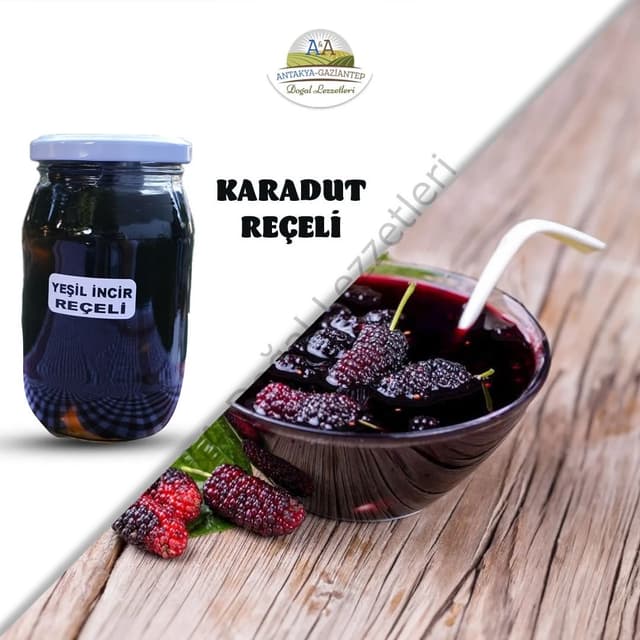 KARADUT REÇELİ 450 GR CAM KAVANOZ