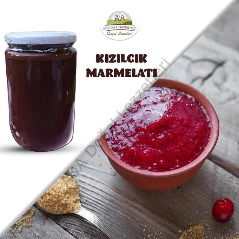 KIZILCIK MARMELATI 900 GR resmi