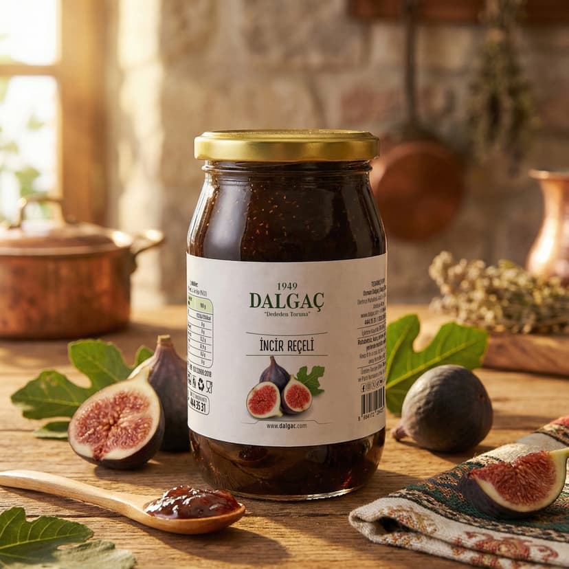 İncir Reçeli 900 Gr resmi