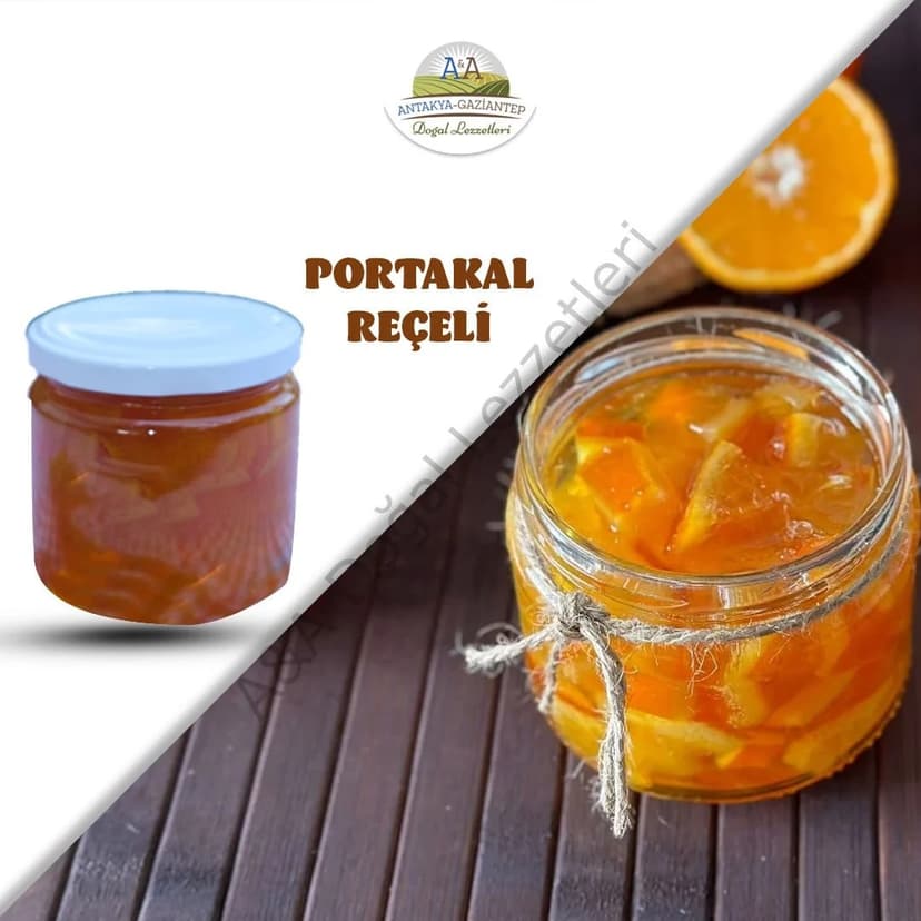 PORTAKAL KABUĞU REÇELİ 450 GR