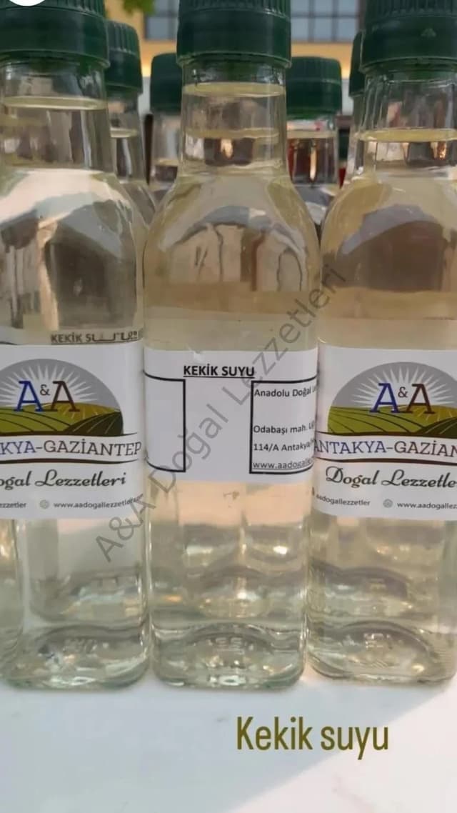 KEKİK SUYU 350 GR CAM ŞİŞE