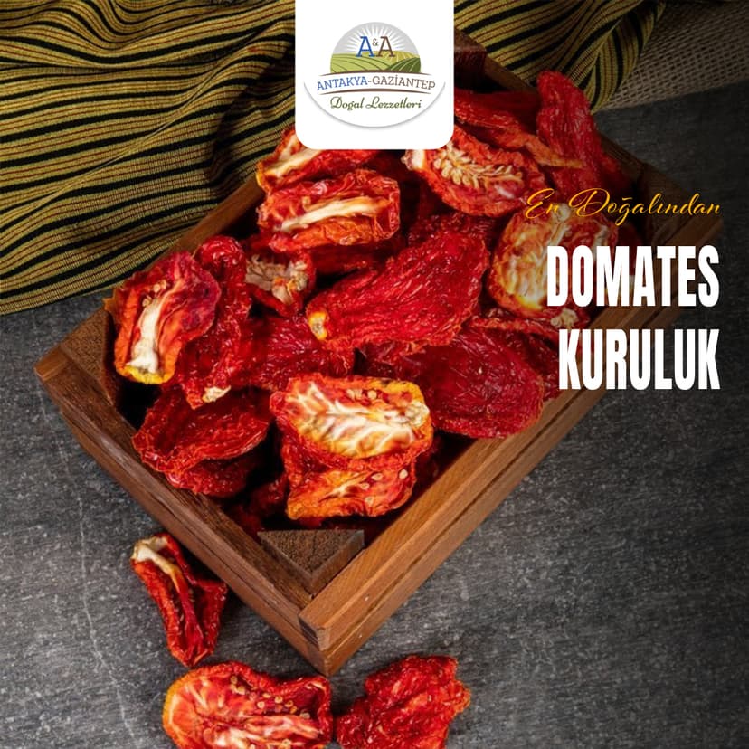 DOMATES KURUSU 500 GR PAKET DOĞAL KURUTMA resmi