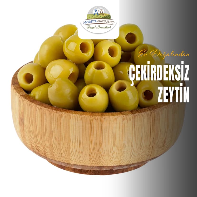 ANTAKYA ÇEKİRDEKSİZ ZEYTİN 2 LİK PET(net 1300 gr) resmi