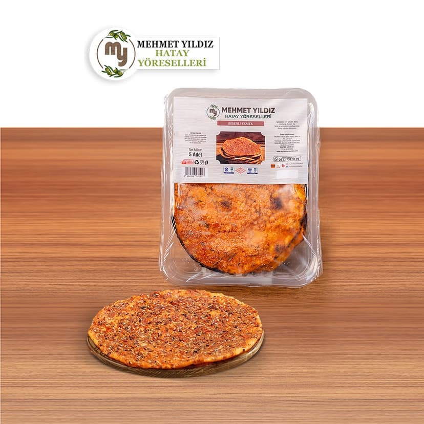 BİBERLİ EKMEK 5'Lİ PAKET resmi