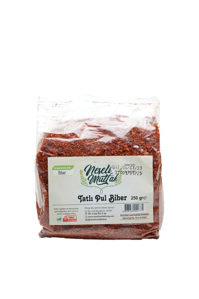 Pul Biber Tatlı 250 Gr