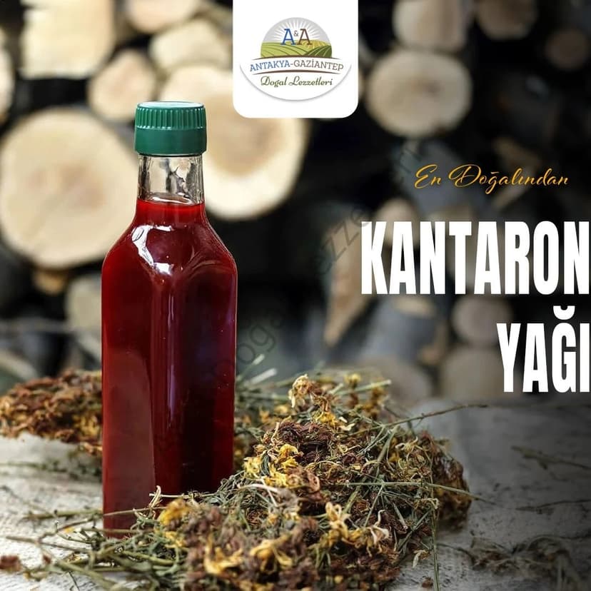 KANTARON YAĞI 100 ML CAM KAVANOZ resmi