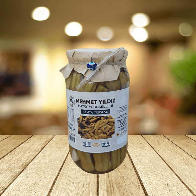 Ev Yapımı Bamya Turşusu 600 GR