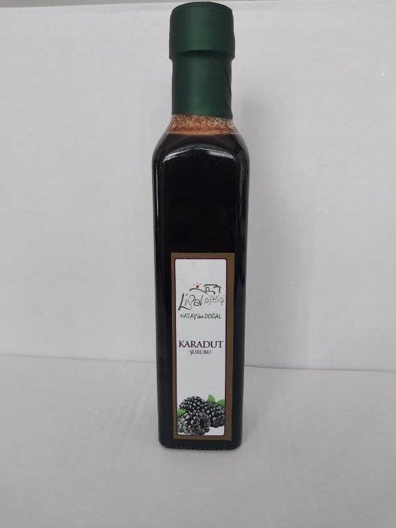 Karadut Şurubu 340 gr cam şişe resmi