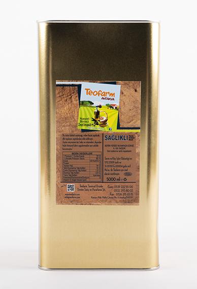 NATUREL BİRİNCİ ZEYTİNYAĞI 5 LT TENEKE
