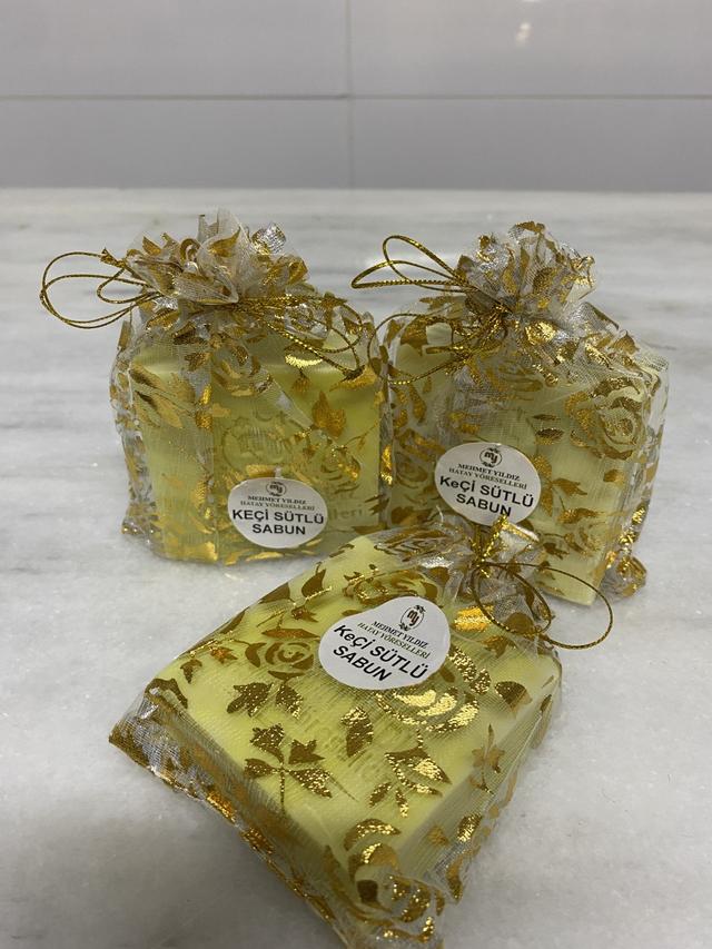 BİTKİSEL KEÇİ SÜTLÜ SABUN (TANE 160 GR)