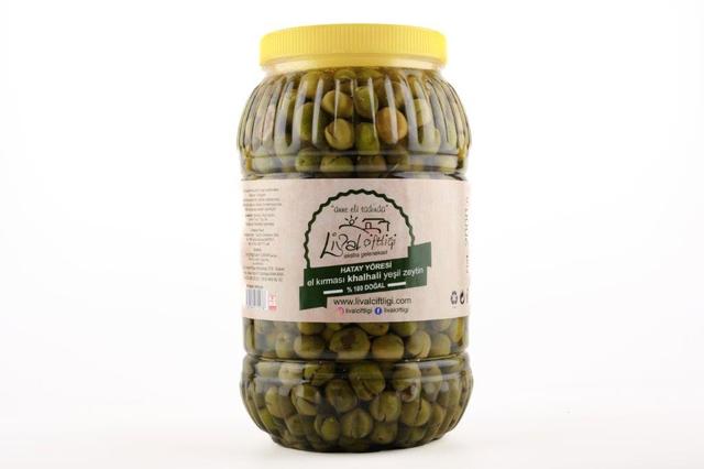 El kırması topak halhali zeytin net 2 kg pet