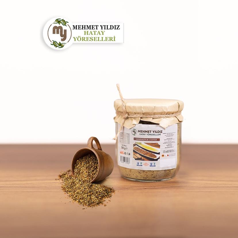 KAHVALTILIK ZAHTER 200 GR CAM resmi